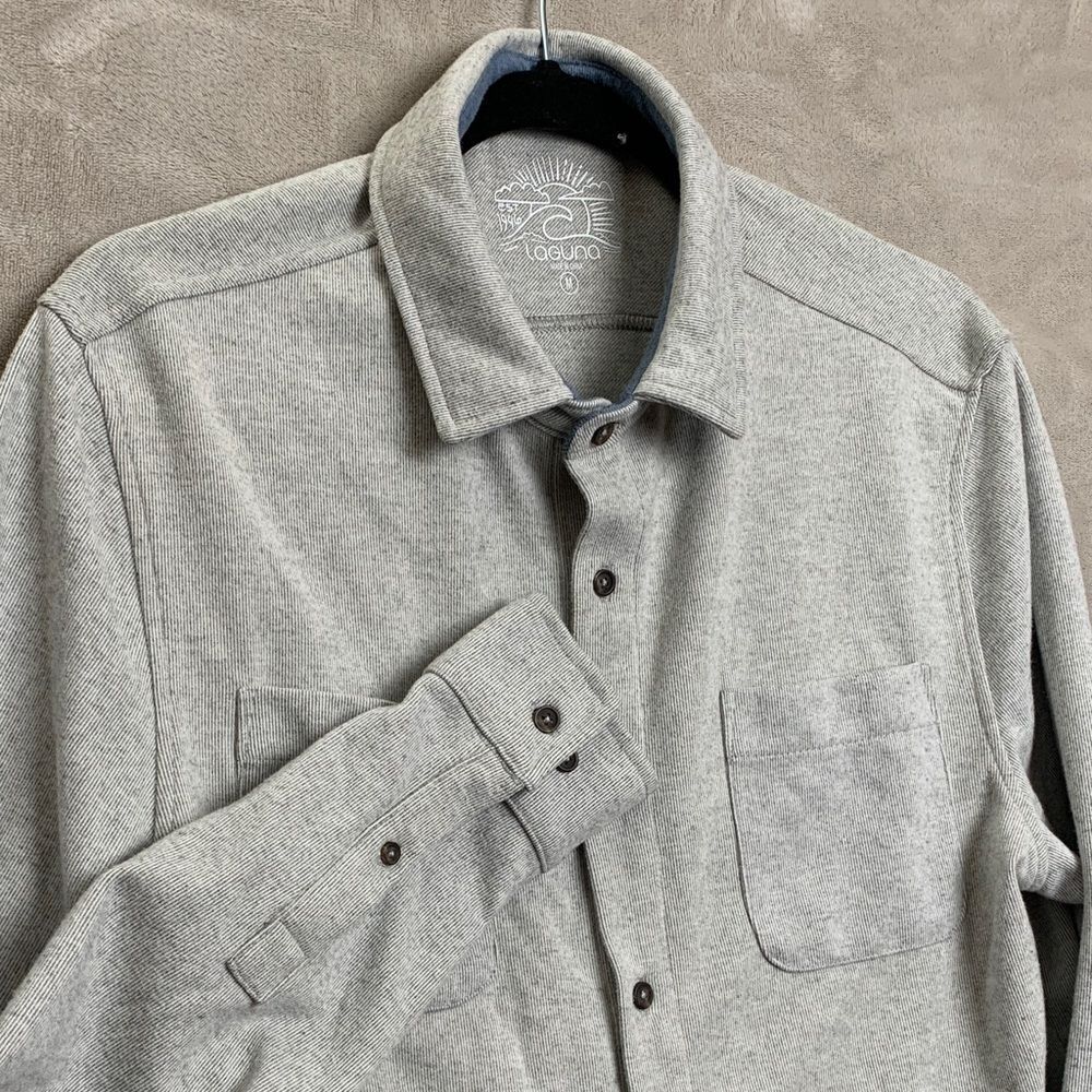 LAGUNA | MEDIUM Men CASUAL BUTTON DOWN SHIRT | GREY